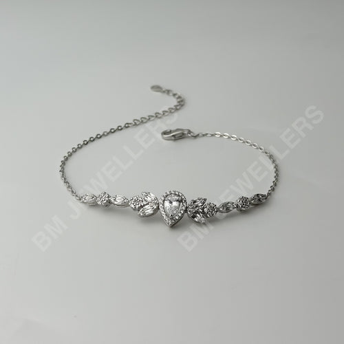 "The Diana" Pear Cluster Teardrop 4-Piece | Mala set | by BM Jewellers