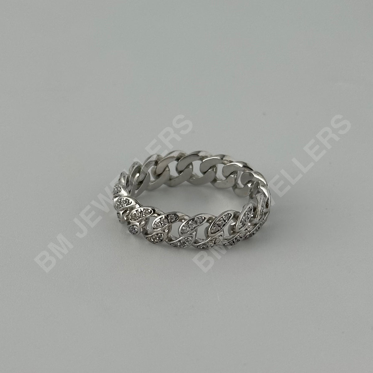 The Paved Cuban Link Band - BM Jewellers