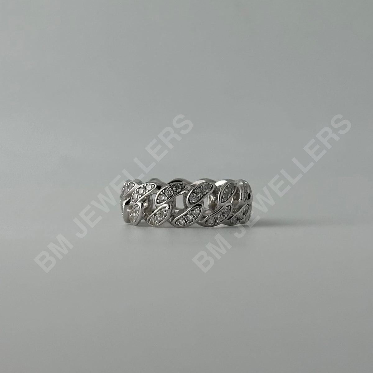 The Paved Cuban Link Band - BM Jewellers