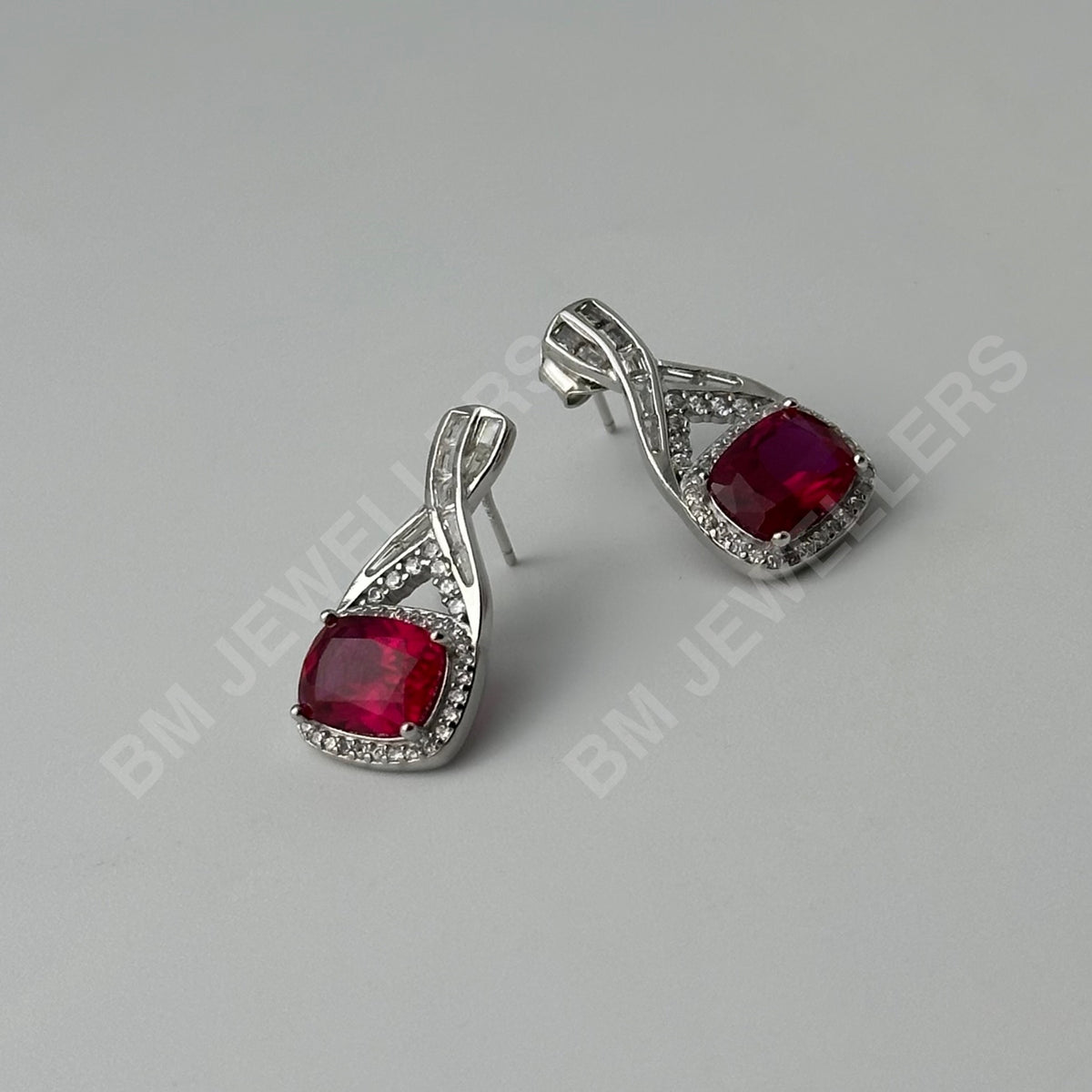 "The Ruby Halo Bridal Suite" By BM Jewellers