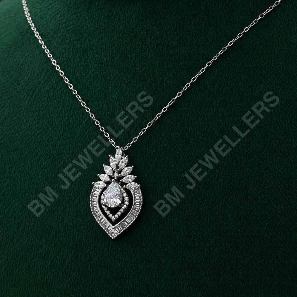 The Pear and Baguette Suite By BM Jewellers