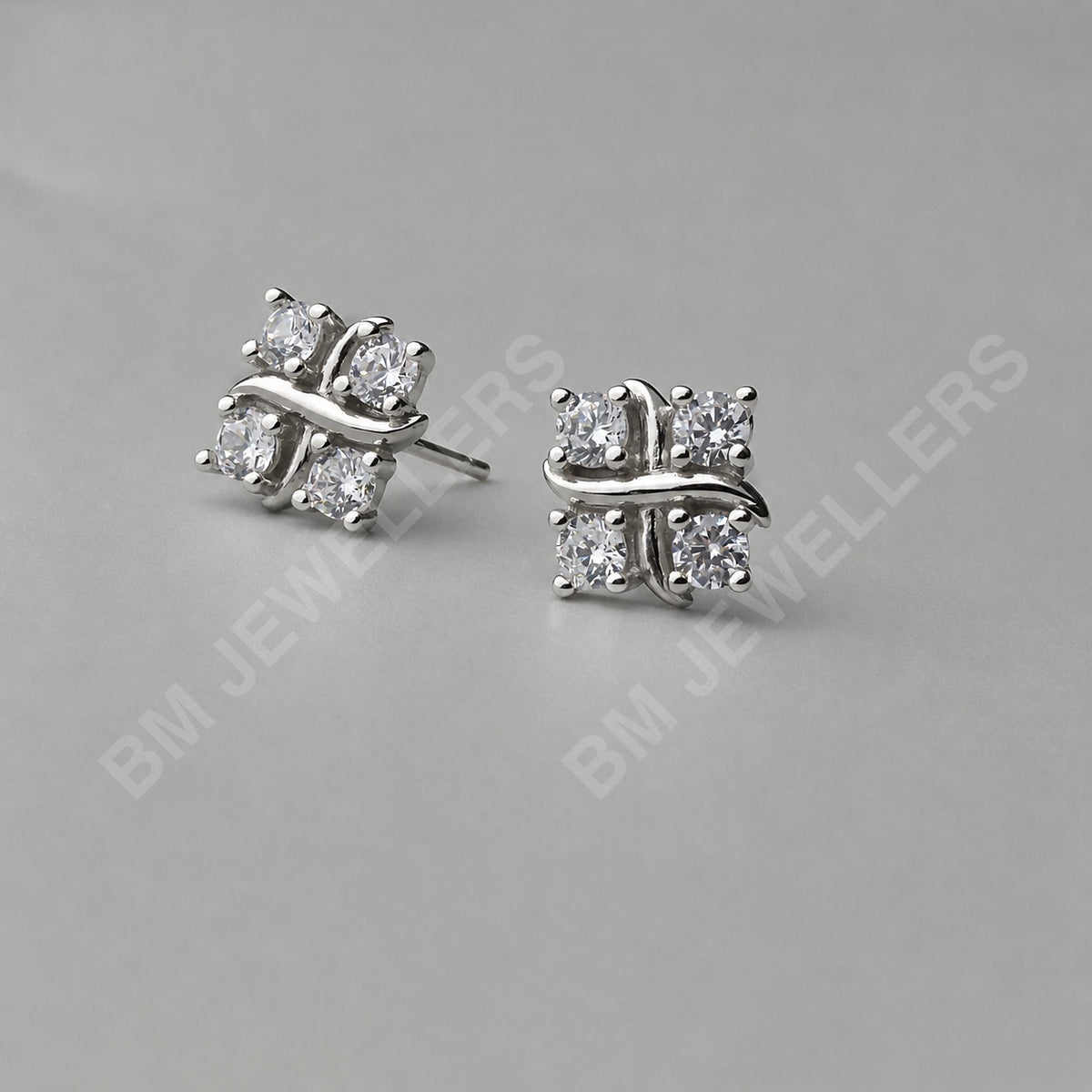 The Crisscross Four-Stone Set By BM Jewellers