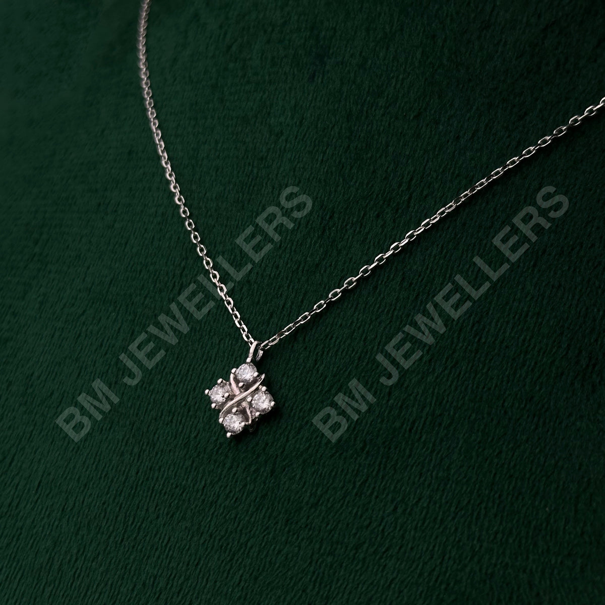 The Crisscross Four-Stone Set By BM Jewellers